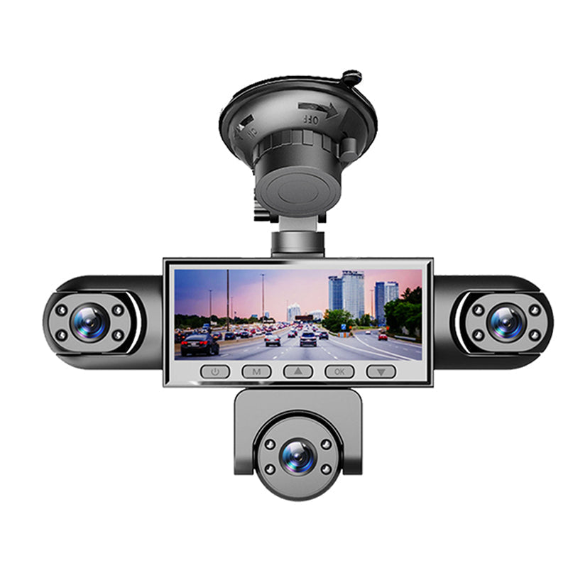 🚗 1080P Multi-Channel Dash Cam – Night Vision & Parking Monitor Car Camera