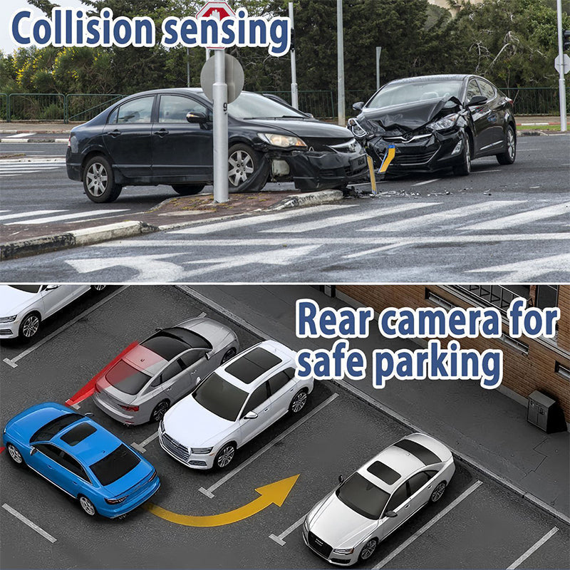 🚗 1080P Multi-Channel Dash Cam – Night Vision & Parking Monitor Car Camera