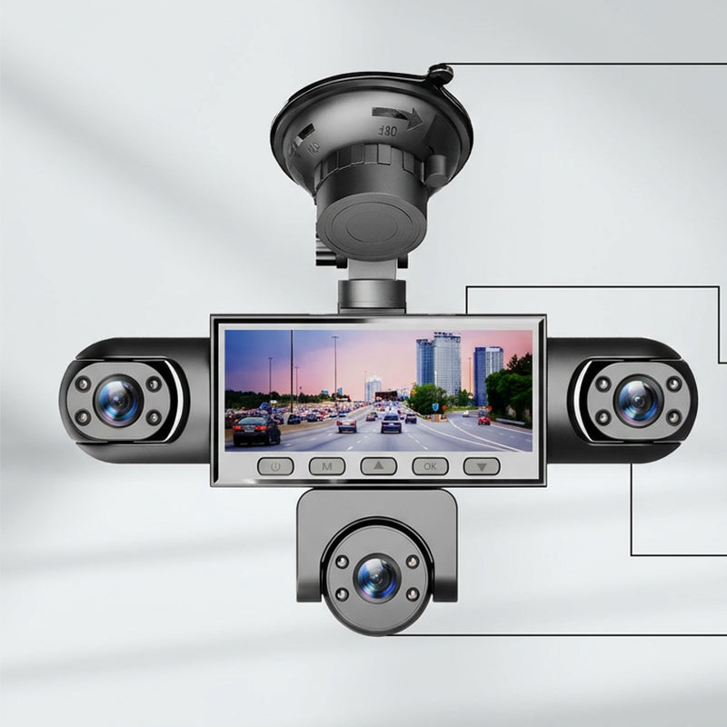 🚗 1080P Multi-Channel Dash Cam – Night Vision & Parking Monitor Car Camera